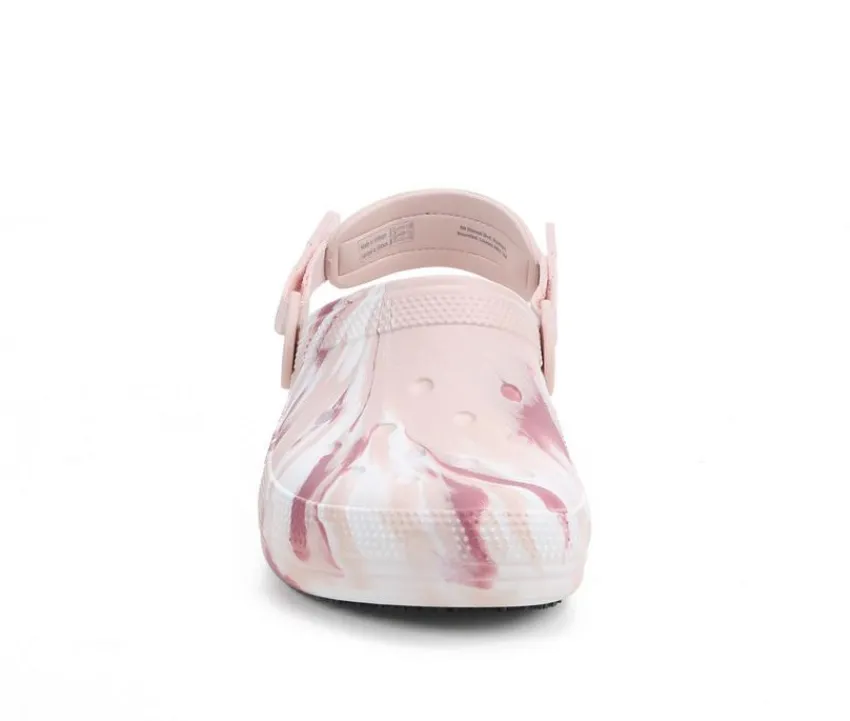 Outlet Crocs Work Adults' Classic Work Graphic Slip Resistant Clogs