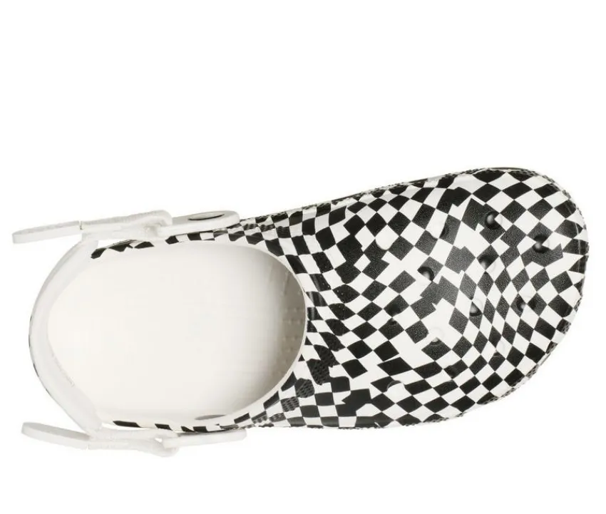 Hot Crocs Work Adults' Classic Work Graphic Slip Resistant Clogs