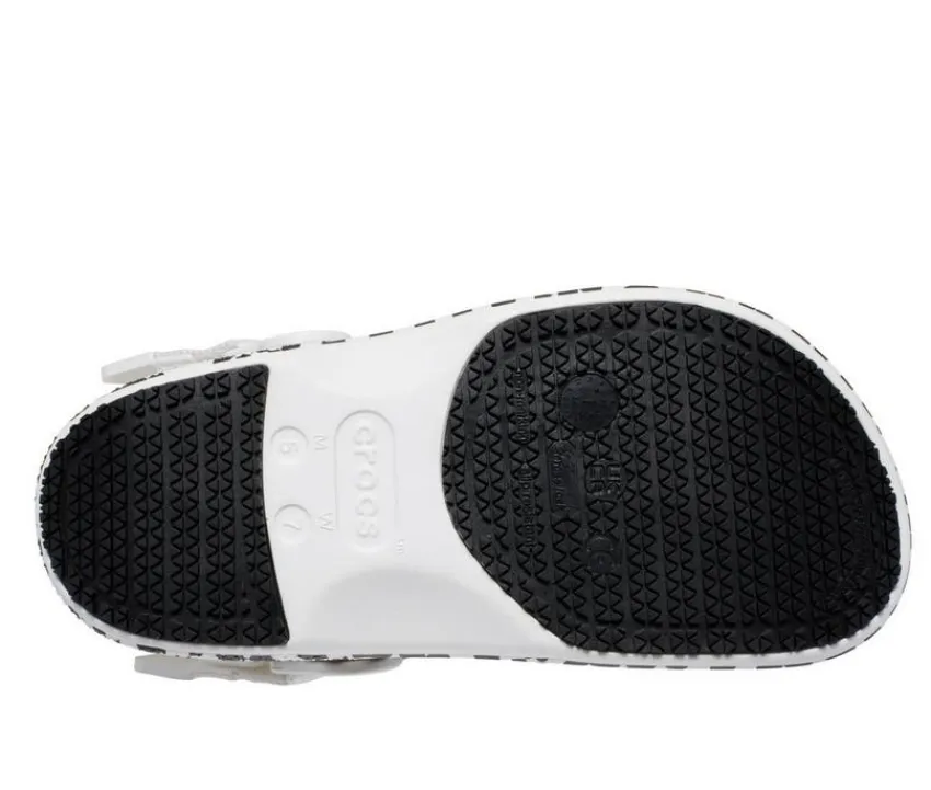 Hot Crocs Work Adults' Classic Work Graphic Slip Resistant Clogs