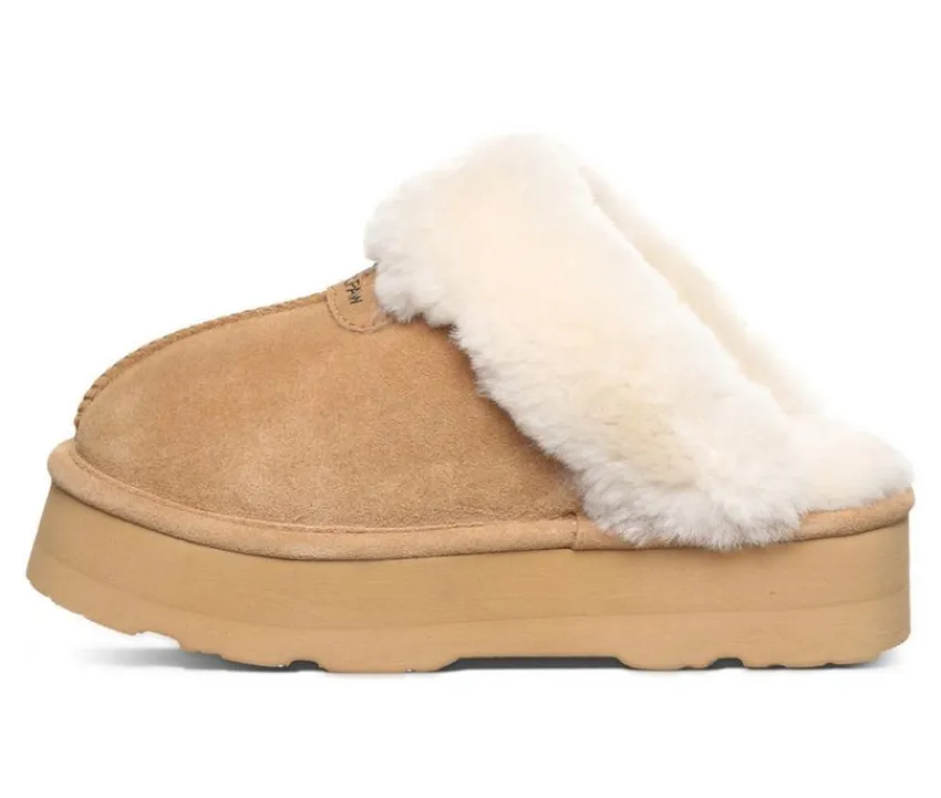 Clearance Bearpaw Retro Loki Platform Winter Clog Slippers