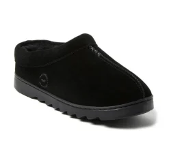 Clearance Dearfoams Doreen Suede Clog Slippers