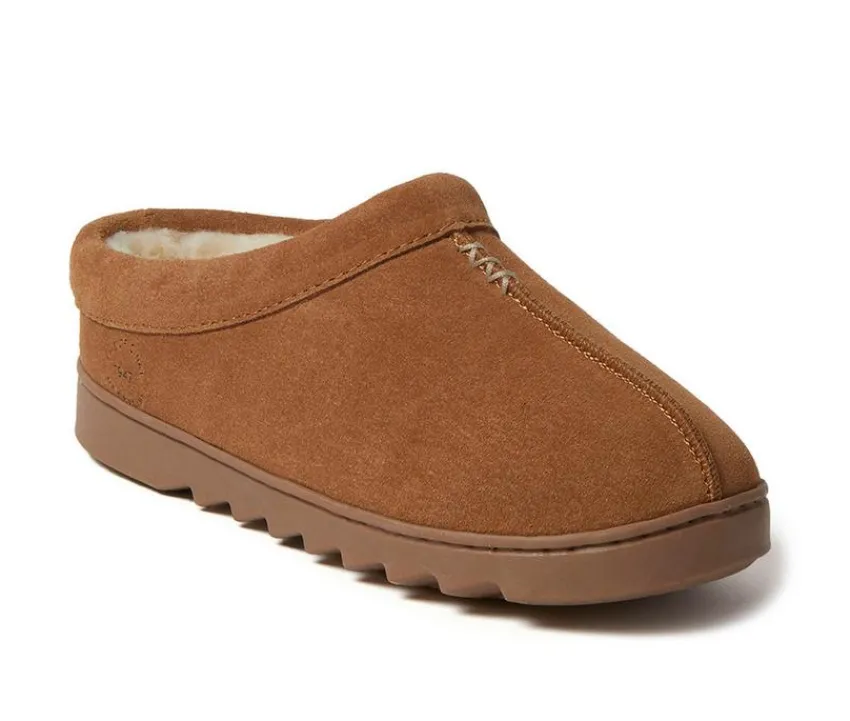 Best Dearfoams Doreen Suede Clog Slippers