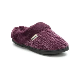Sale Dearfoams Cable Knit Chenille Slippers