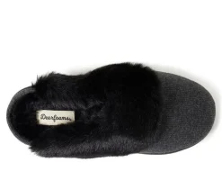 Discount Dearfoams Dahlia Rib Knit Scuff Slippers