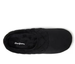 Discount Dearfoams Darcy Velour Clog with Quilt Cuff Slippers