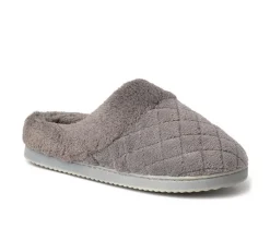 Sale Dearfoams Libby Quilted Terry Clog Slippers