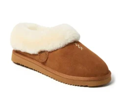 Outlet Fireside by Dearfoams Adelaide Shearling Slippers