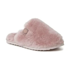 Discount Fireside by Dearfoams Women's Shelly Beach Shearling Scuff Slippers