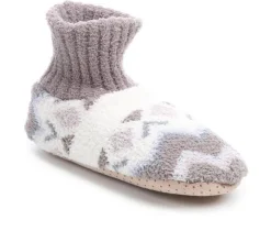 Hot FireSide Womens Sweater Cuff Slipper
