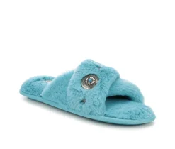 Clearance Jessica Simpson Plush Cross Slide w/ Western Studding