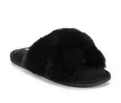 Jessica Simpson Women's Plush Cross Slide
