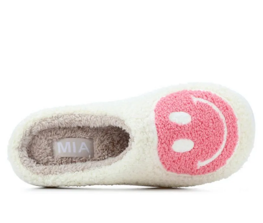 Discount MIA Cozi Smiley Slippers