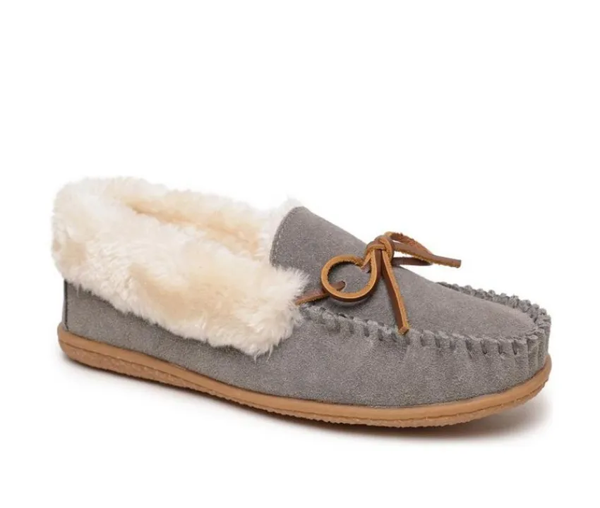 Discount Minnetonka Women's Camp Collar Moccasins