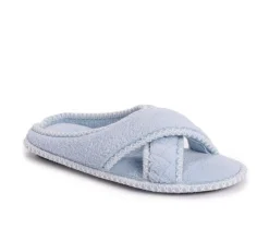 Outlet MUK LUKS Ada Micro Chenille Criss Cross Slippers