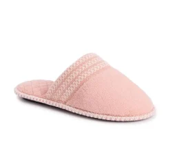 Online MUK LUKS Cathy Micro Chenille Closed Toe Slipper