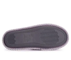 New MUK LUKS Cathy Micro Chenille Closed Toe Slipper
