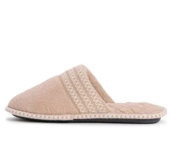 Clearance MUK LUKS Cathy Micro Chenille Closed Toe Slipper