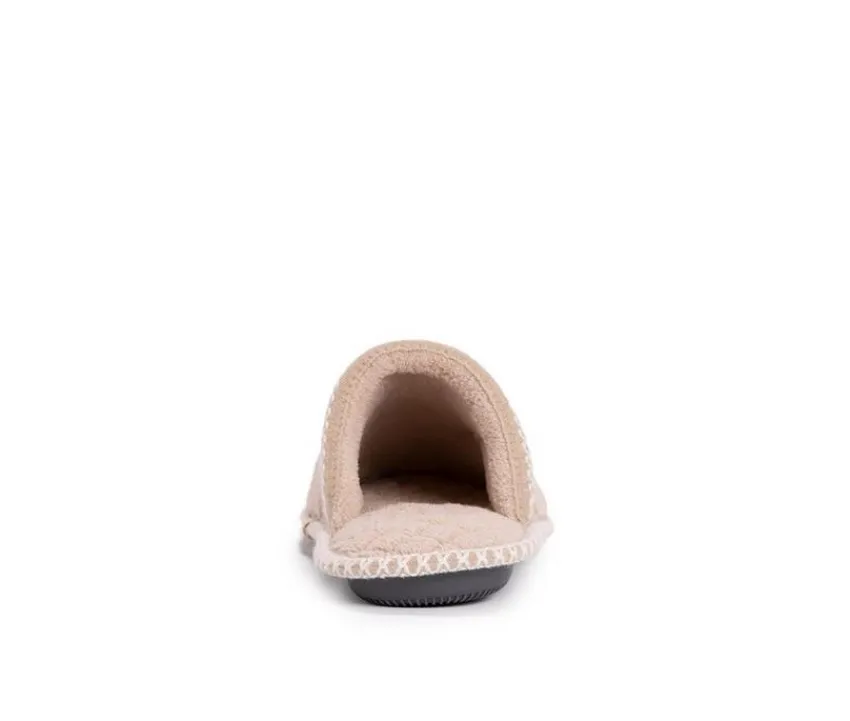 Clearance MUK LUKS Cathy Micro Chenille Closed Toe Slipper