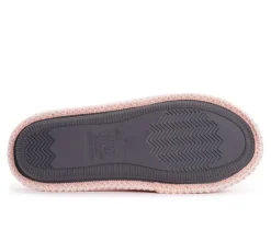 New MUK LUKS Darlene Micro Chenille Thong Slippers