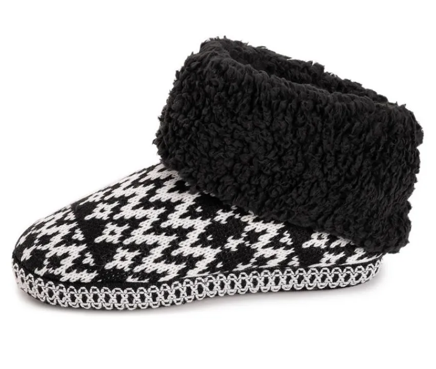 MUK LUKS Melinda Cuff Boot Slippers