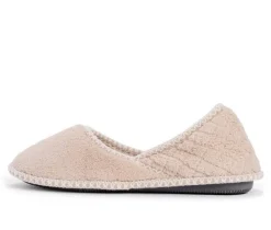 MUK LUKS Women's Beverly Micro Chenille Slip-on Slippers