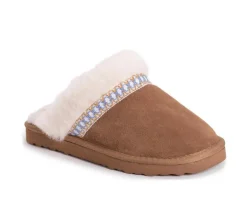 Best MUK LUKS Women's Dawn Suede Scuff Slippers