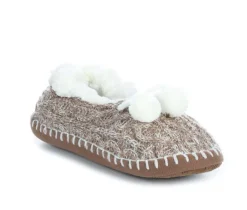 Discount MUK LUKS Women's Knit Ballerina Slippers