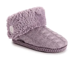 Online MUK LUKS Women's Melinda Bootie Slippers