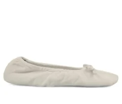 New MUK LUKS Women's Stretch Satin Ballerina Slipper