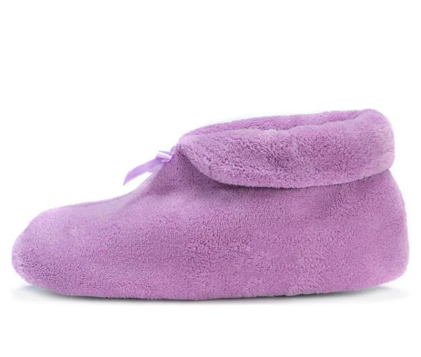 Best MUK LUKS Women's Terry Cuff Slipper Booties