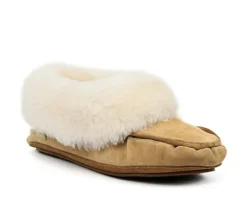 Clearance Superlamb Navajo Moccasin Slippers
