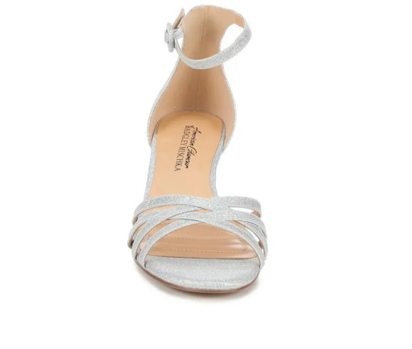 Discount American Glamour BadgleyM Women's Jemi Special Occasion Wedge Sandals