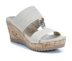 Discount Anne Klein Women's Reese Wedge Sandals