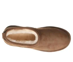 Hot Bearpaw Women's Retro Super Short Vegan Platform Winter Booties