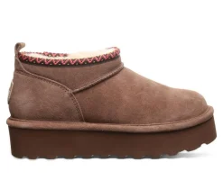 Bearpaw Women's Retro Super Short Deco Platform Winter Booties