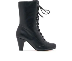 Clearance Chelsea Crew Women's Claire Lace Up Mid Calf Booties