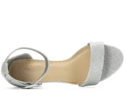 City Classified Women's Cake Block-Heeled Sandals