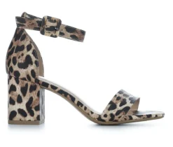 Sale City Classified Women's Cake Block-Heeled Sandals