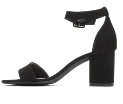 New City Classified Women's Cake Block-Heeled Sandals