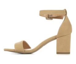 New City Classified Women's Cake Block-Heeled Sandals