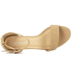 New City Classified Women's Cake Block-Heeled Sandals