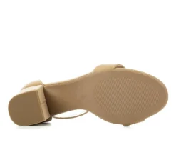 New City Classified Women's Cake Block-Heeled Sandals