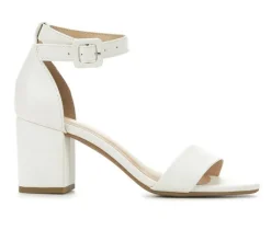 New City Classified Women's Cake Block-Heeled Sandals
