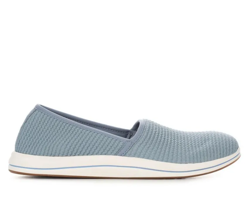 New Clarks Women's Breeze Stretch Slip-On Shoes