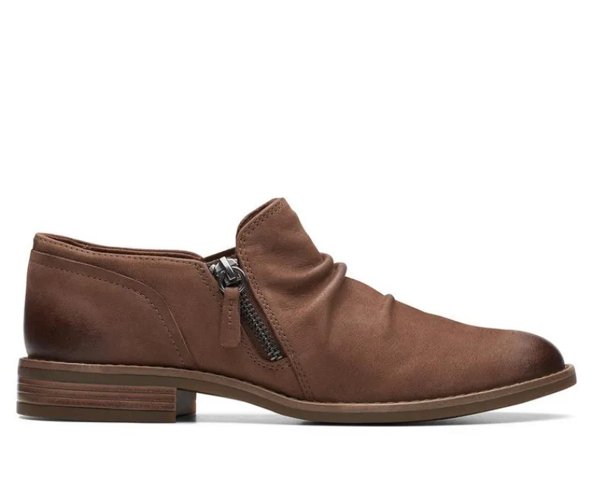 Hot Clarks Women's Camzin Pace Low Cut Booties