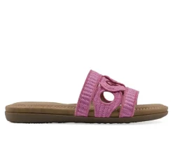 Discount Cliffs by White Mountain Women's Fraly Slide Sandals