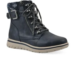 Outlet Cliffs by White Mountain Women's Hearten Lace Up Booties