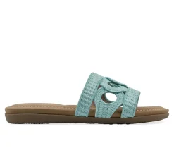 Online Cliffs by White Mountain Women's Fraly Slide Sandals