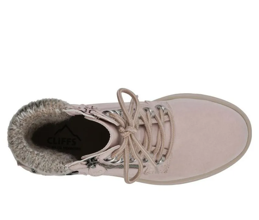 New Cliffs by White Mountain Women's Hearten Lace Up Booties