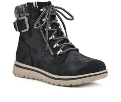 Best Cliffs by White Mountain Women's Hearten Lace Up Booties